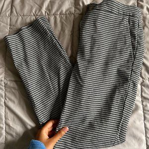 H&M Black and White Work Pants 2P